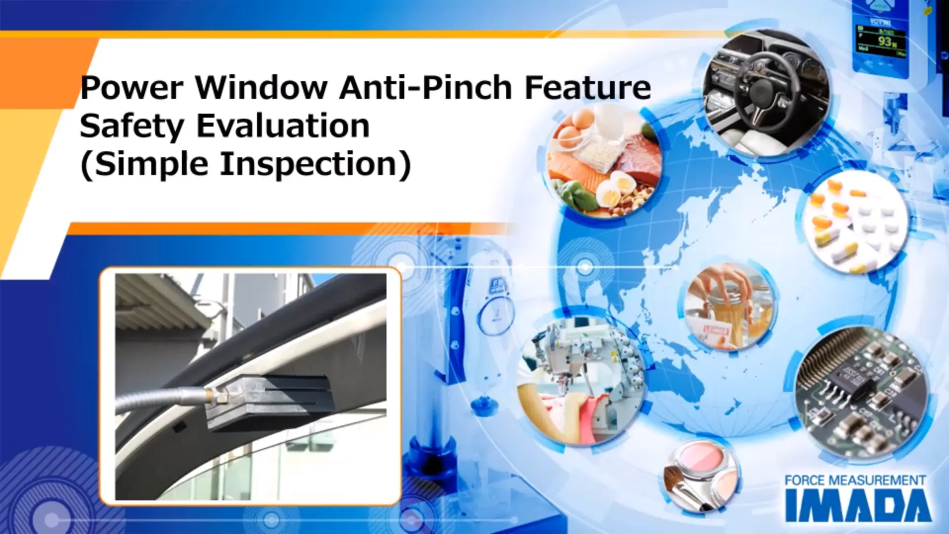 Safety Evaluation of Power Window's Anti-Pinch Function (Simple Inspection)